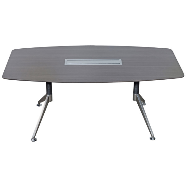 Nero Boardroom Bundle with 6 x Cante Chairs